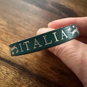 Italian Leather Bracelet